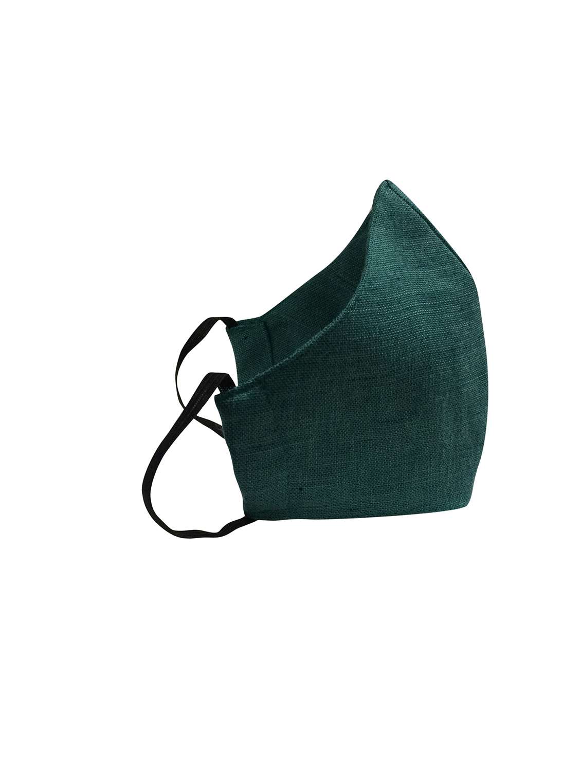 green cotton solid men mask - 17287511 -  Standard Image - 1