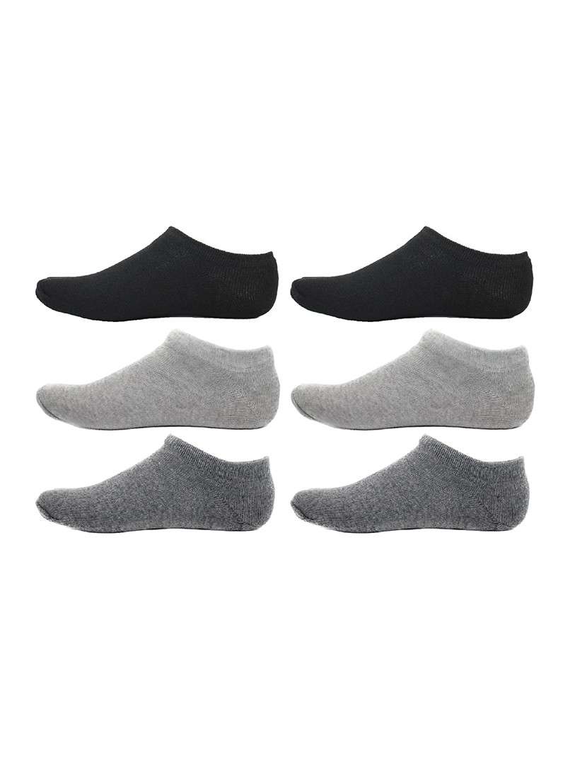 men pack of 3 solid ankle length  sock