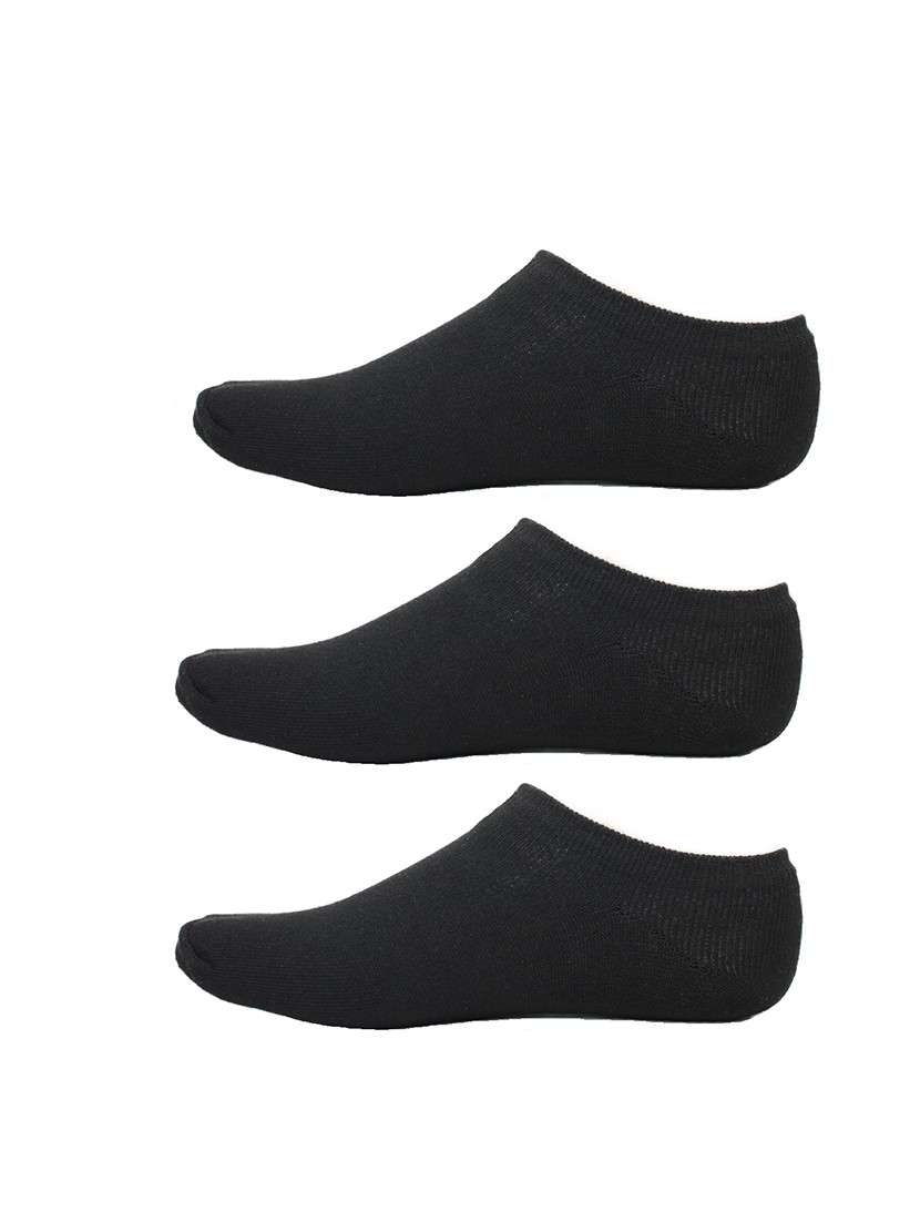 Men Pack Of 3 Solid Sock