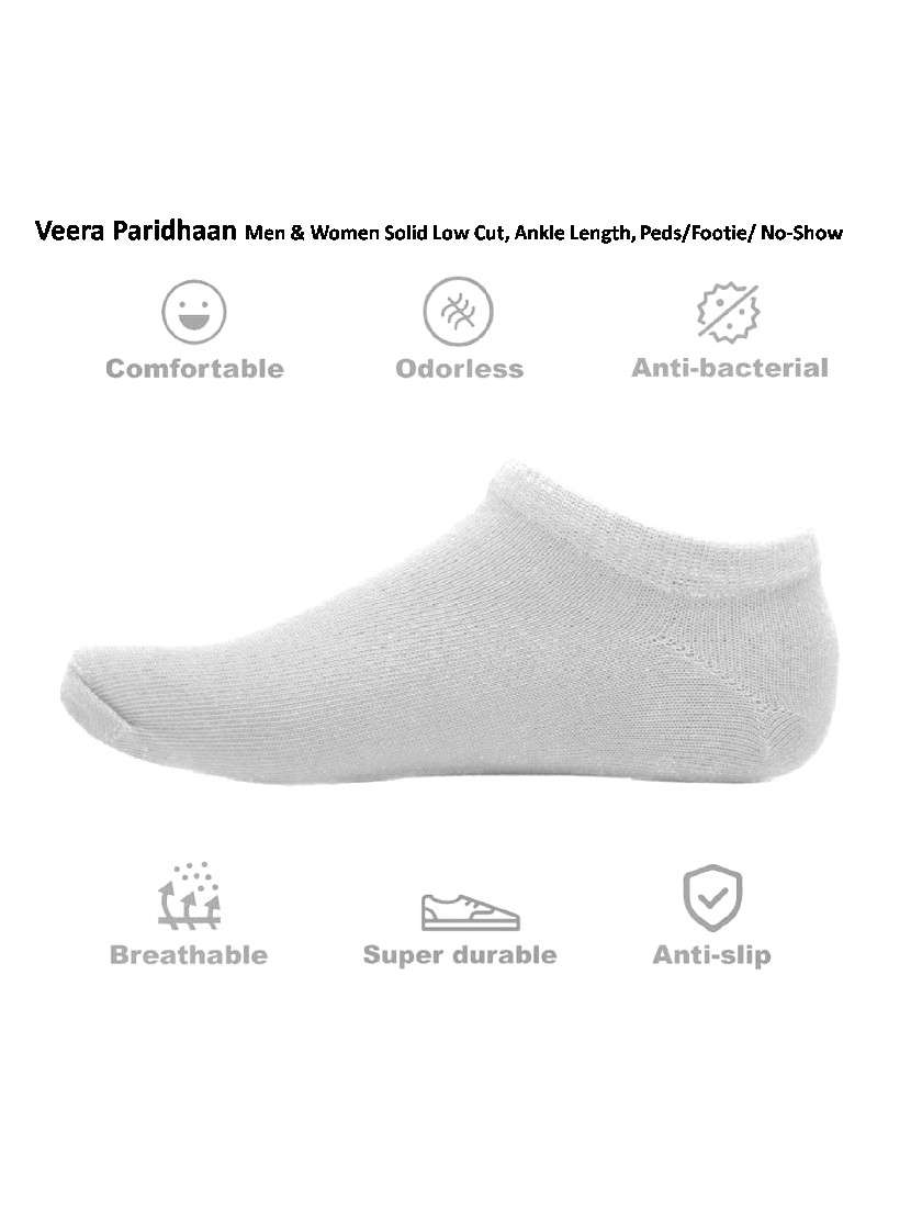 men pack of 3 solid ankle length sock - 17287629 - Standard Image - 4