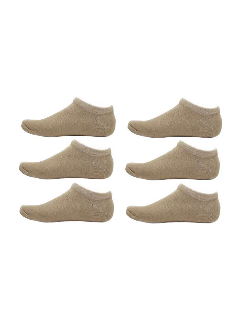 men pack of 3 solid ankle length  sock