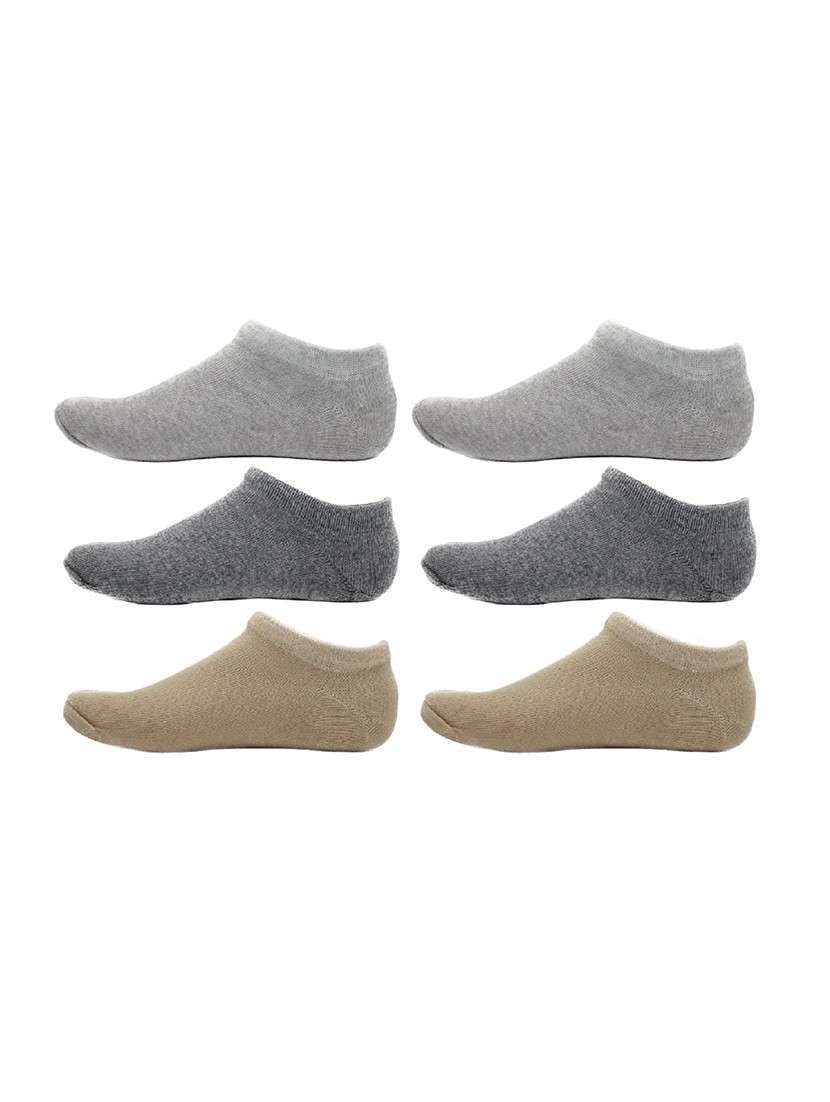 men pack of 3 solid ankle length  sock