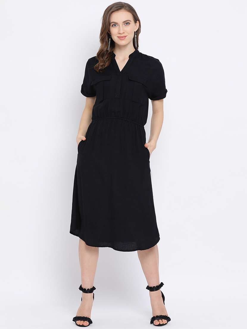 women's  solid dress