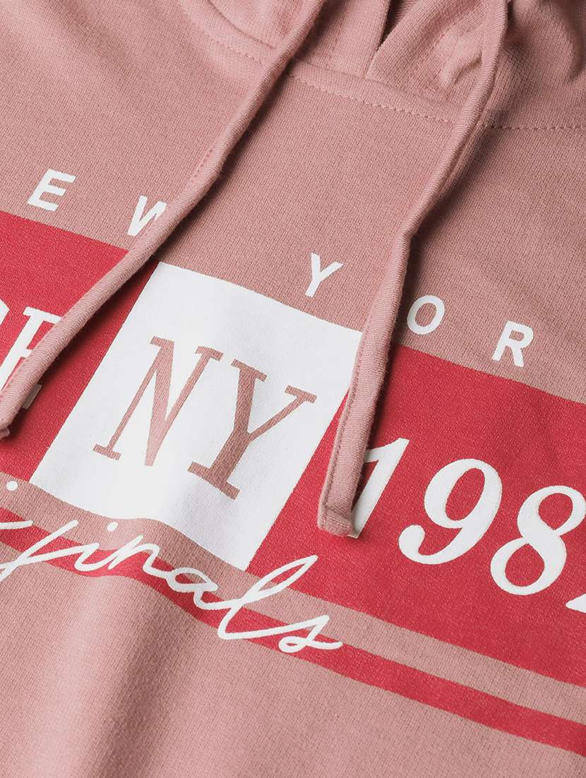 women chest print long sleeve sweatshirt - 17289465 -  Standard Image - 4