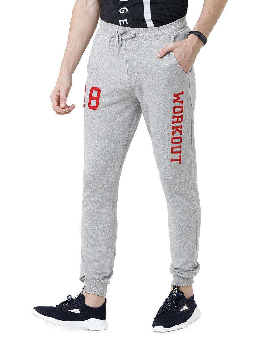 grey printed jogger - 17289716 -  Standard Image - 1