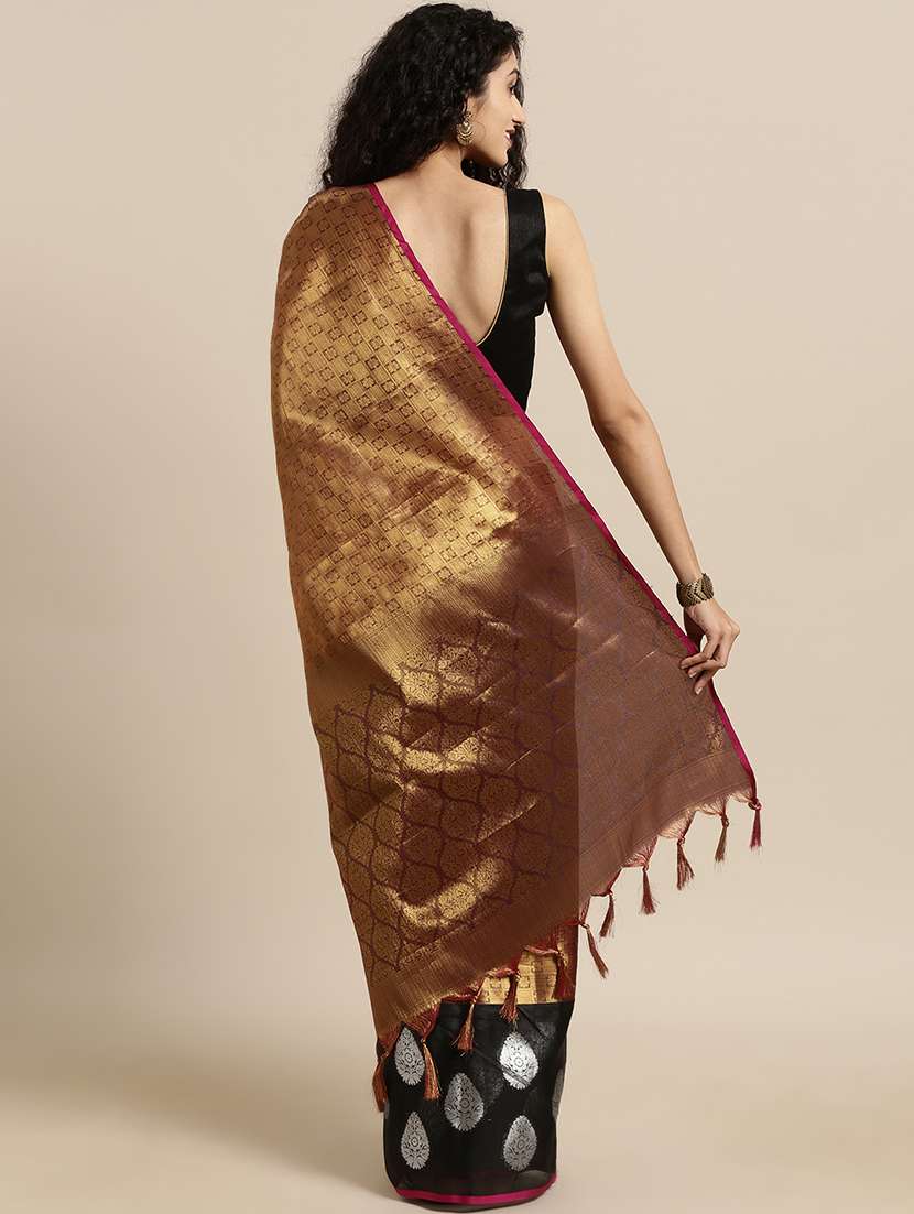 self design kanjivaram saree - 17290142 -  Standard Image - 1
