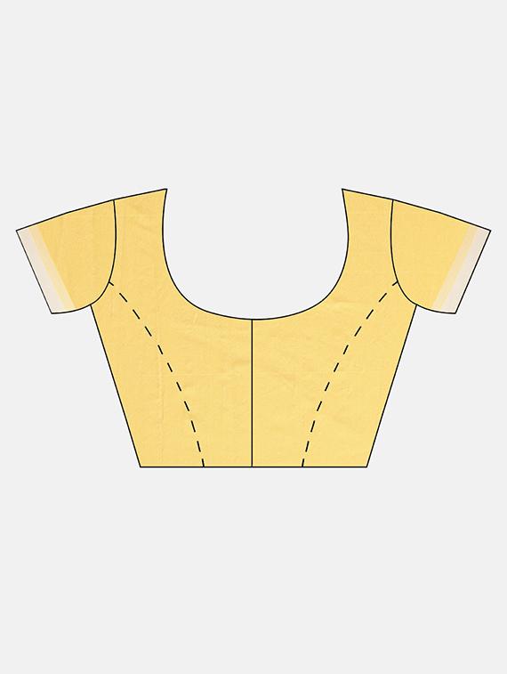 self design jamdani saree with blouse - 17290196 - Standard Image - 4