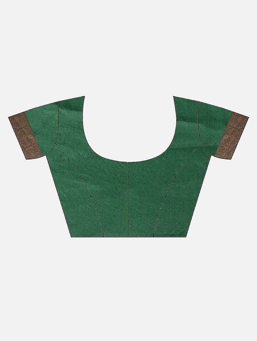 self design banarasi saree with blouse - 17290290 -  Standard Image - 4