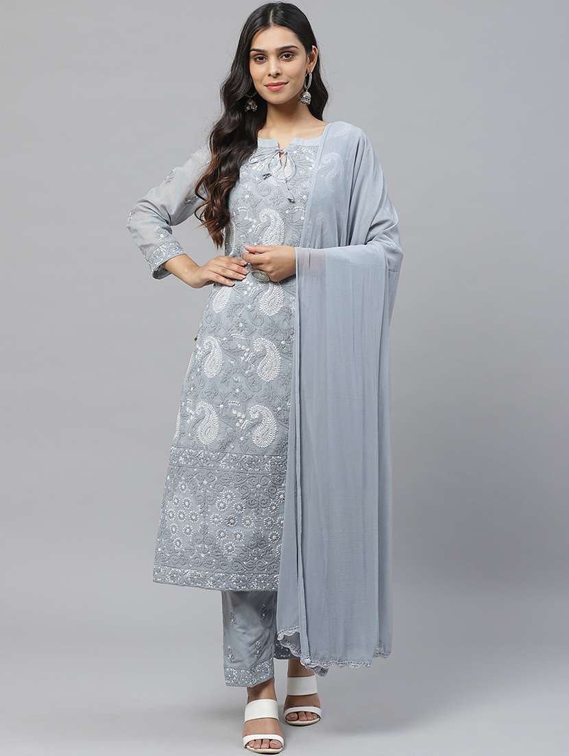 chikanakri unstitched suit