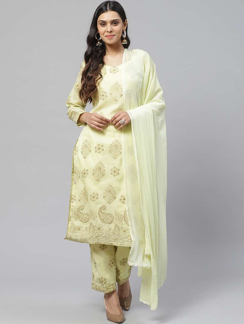 chikanakri unstitched suit