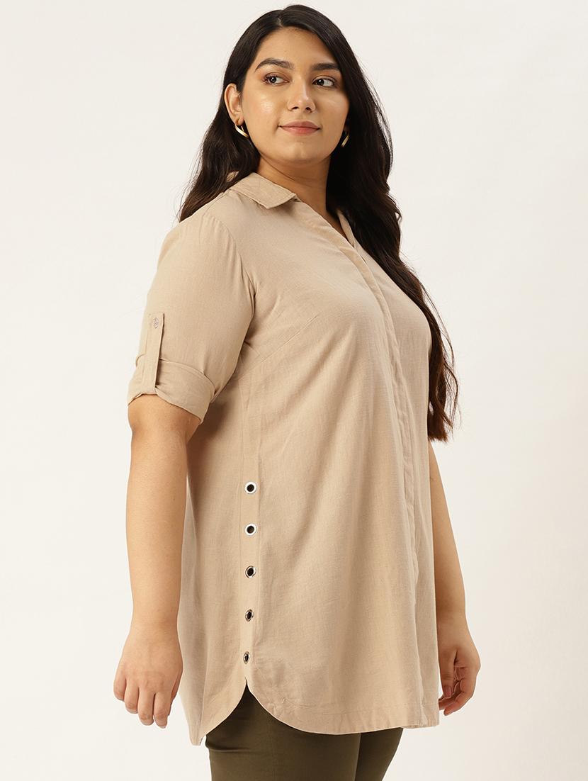 solid plus shirt  - 17291166 -  Standard Image - 1