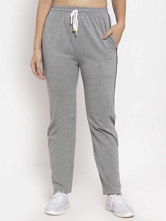 drawstring waist track pant 
