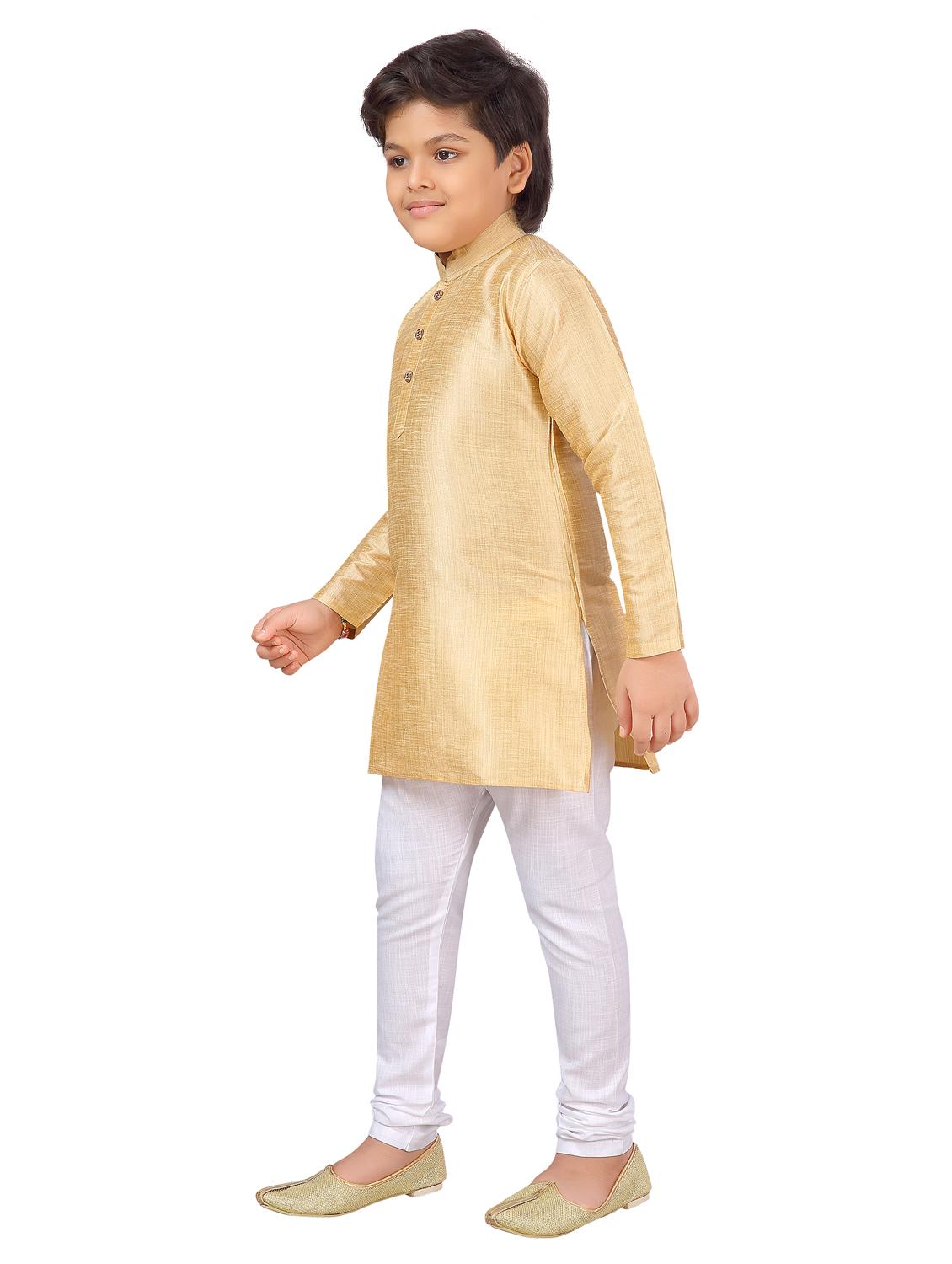 beige kurta fabric cotton silk, pajama sets kurtas & set - 17295591 - Standard Image - 1