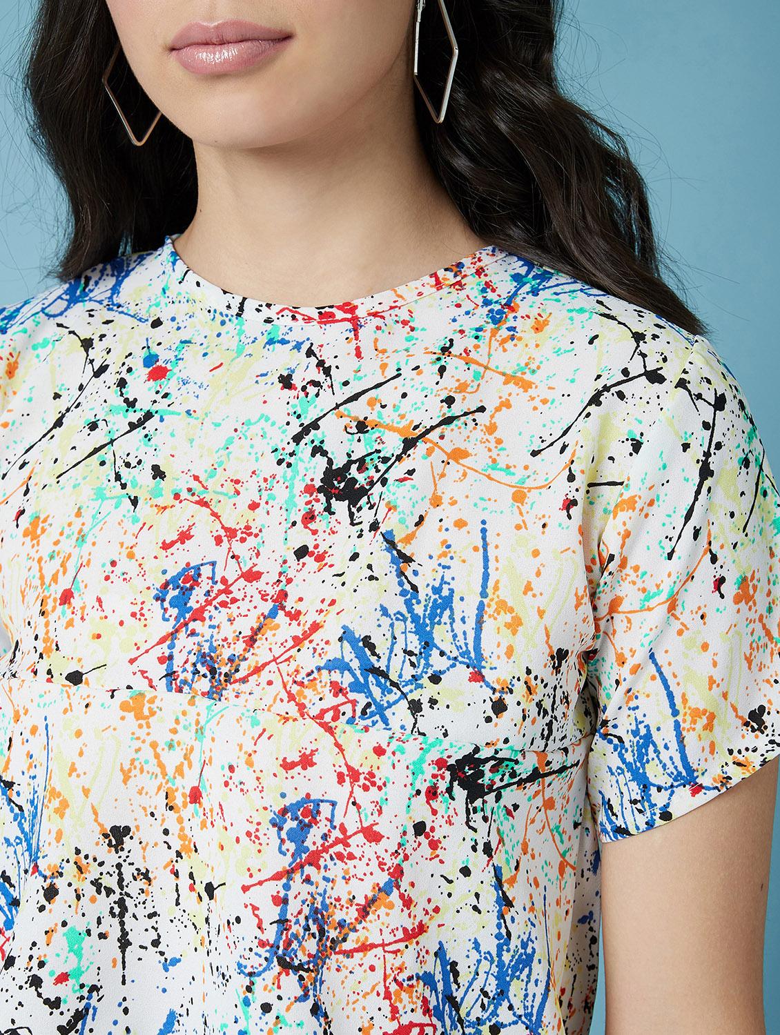 color splash crop top - 17295720 - Standard Image - 4