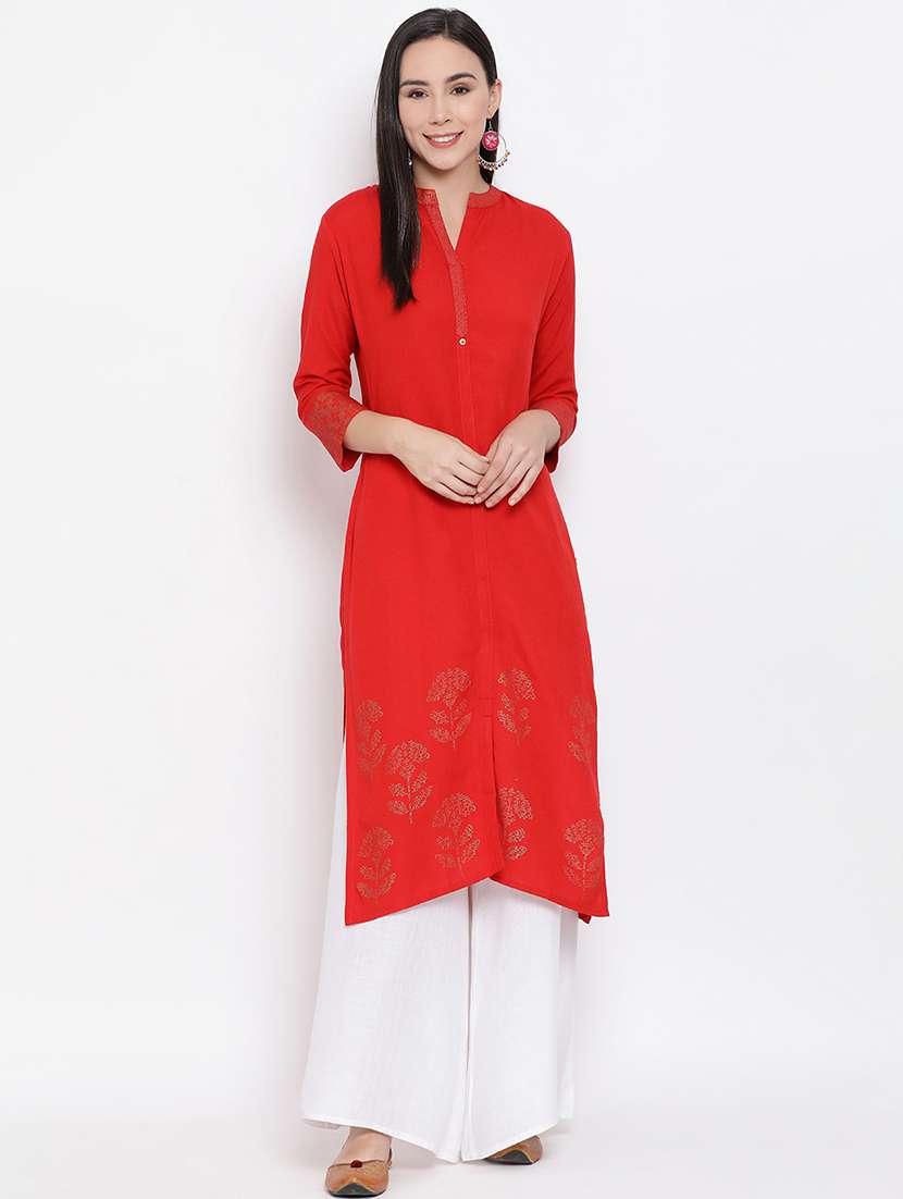 women's straight kurta