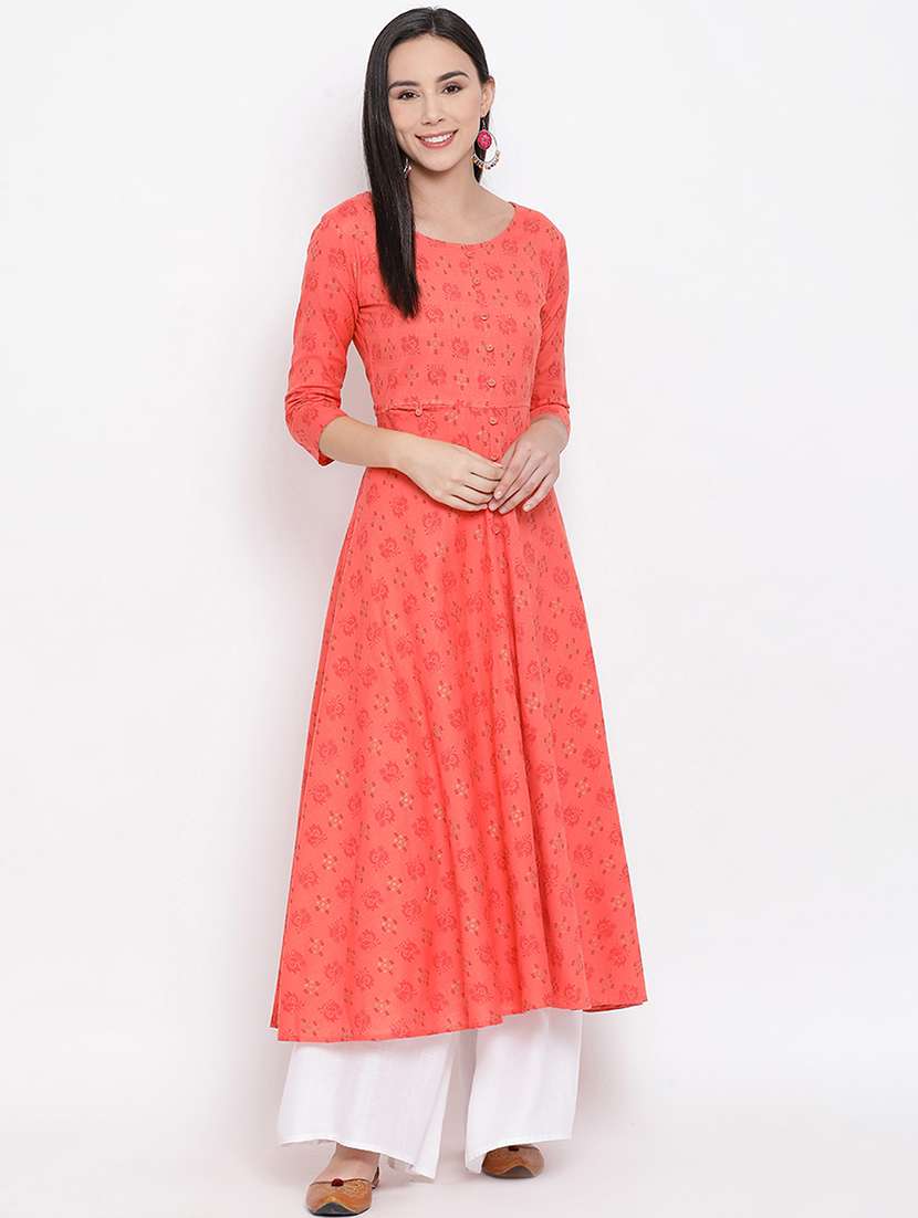 women's flared kurta
