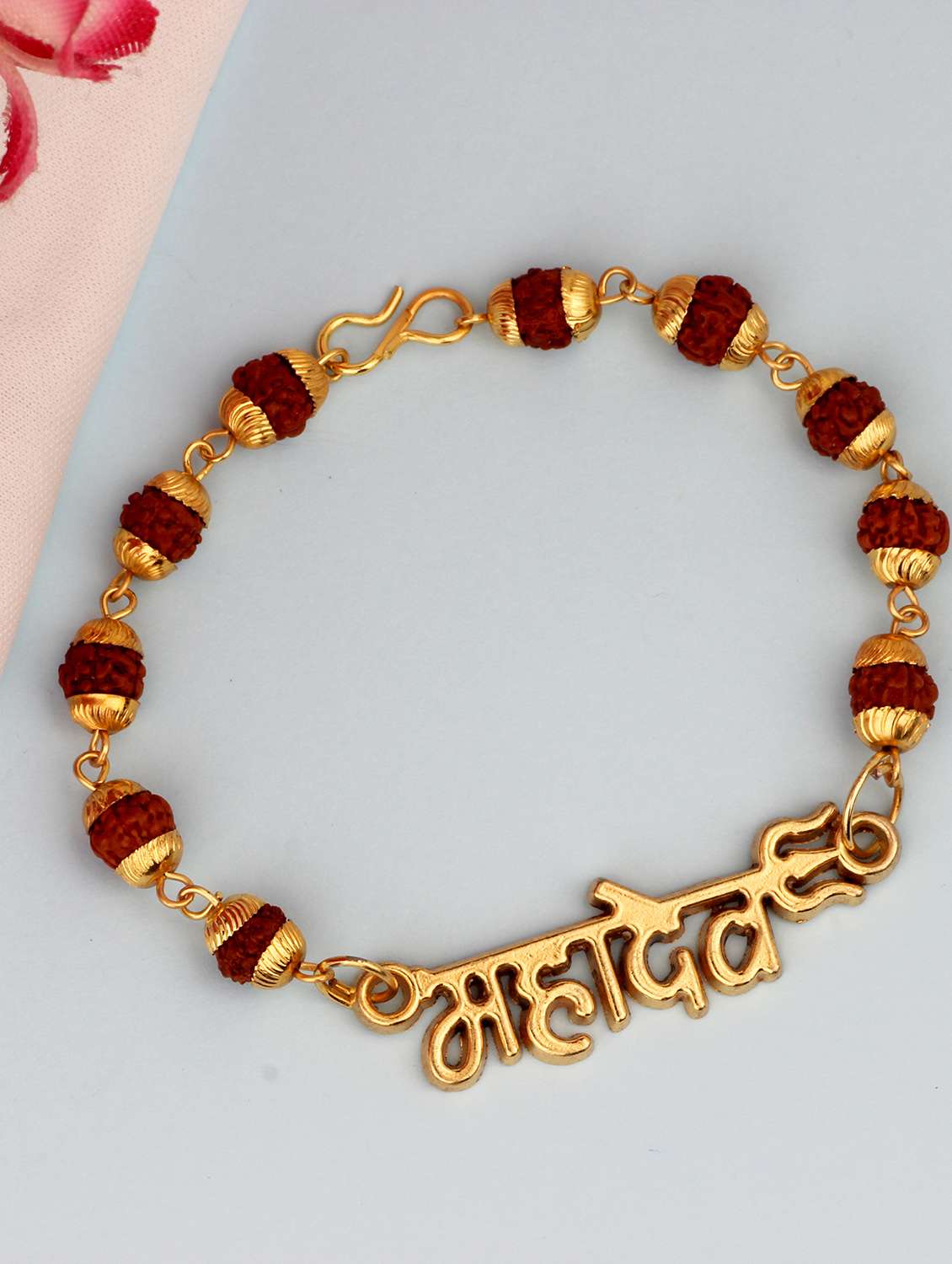 gold metal alloy bracelet - 17297626 -  Standard Image - 1