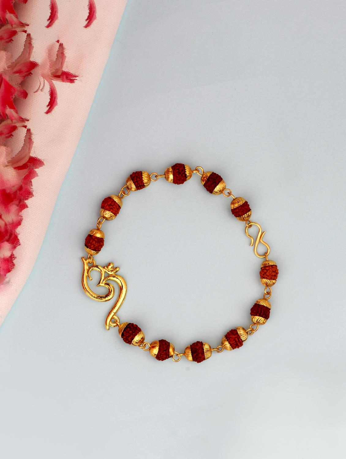 gold metal alloy bracelet - 17297627 -  Standard Image - 1
