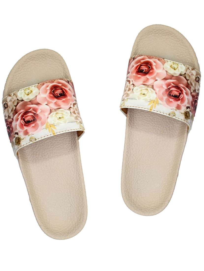 beige slip on flip flops