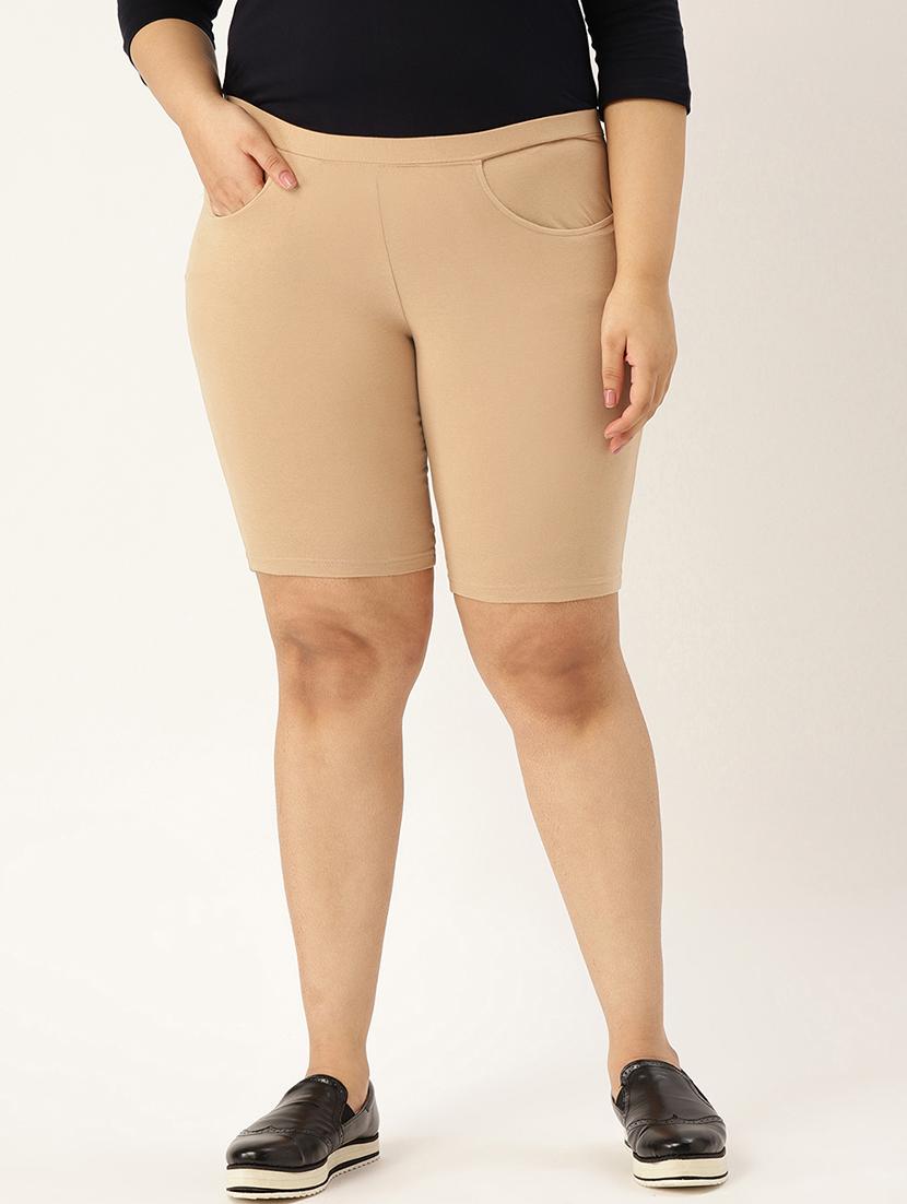 pocket detail solid shorts - 17300406 - Zoom Image - 0