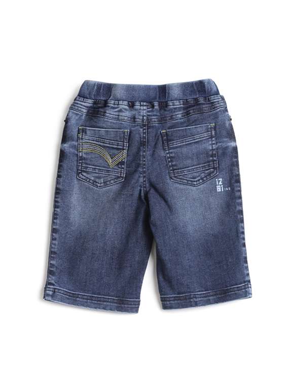 blue denim three fourth - 17326282 -  Standard Image - 1