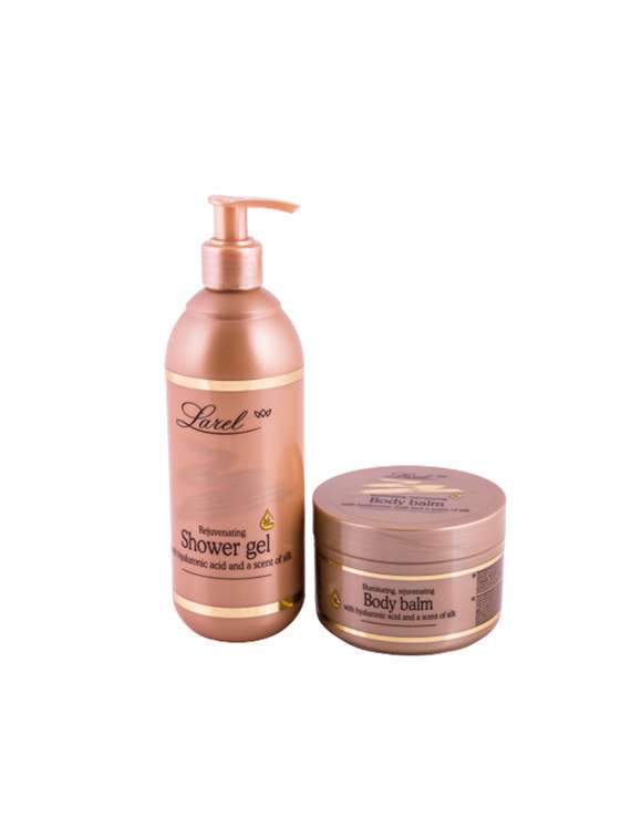 illuminating rejuvenating body combo ( shower gel & balm)