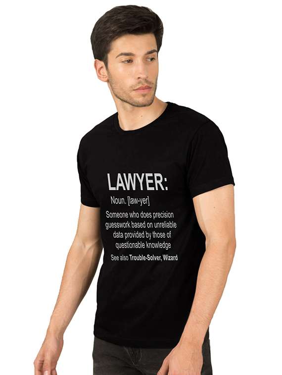 black front print t-shirt - 17327505 -  Standard Image - 1