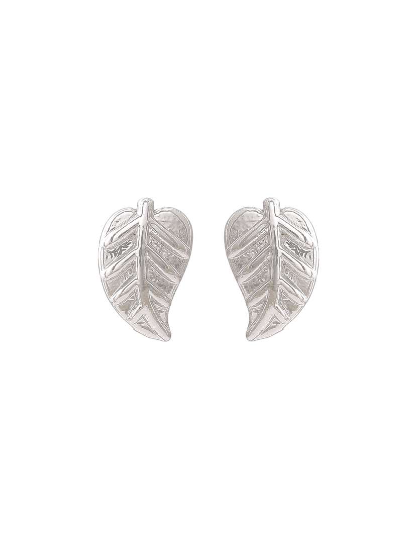 silver metal studs earring - 17327927 -  Standard Image - 1