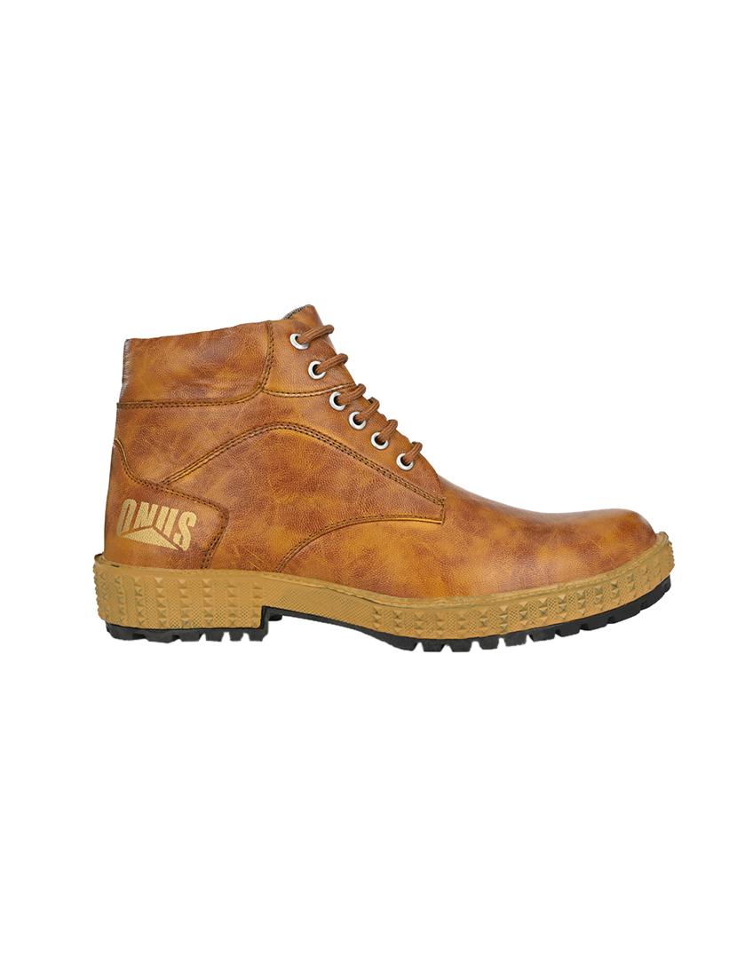 tan lace up boots - 17328015 - Standard Image - 1
