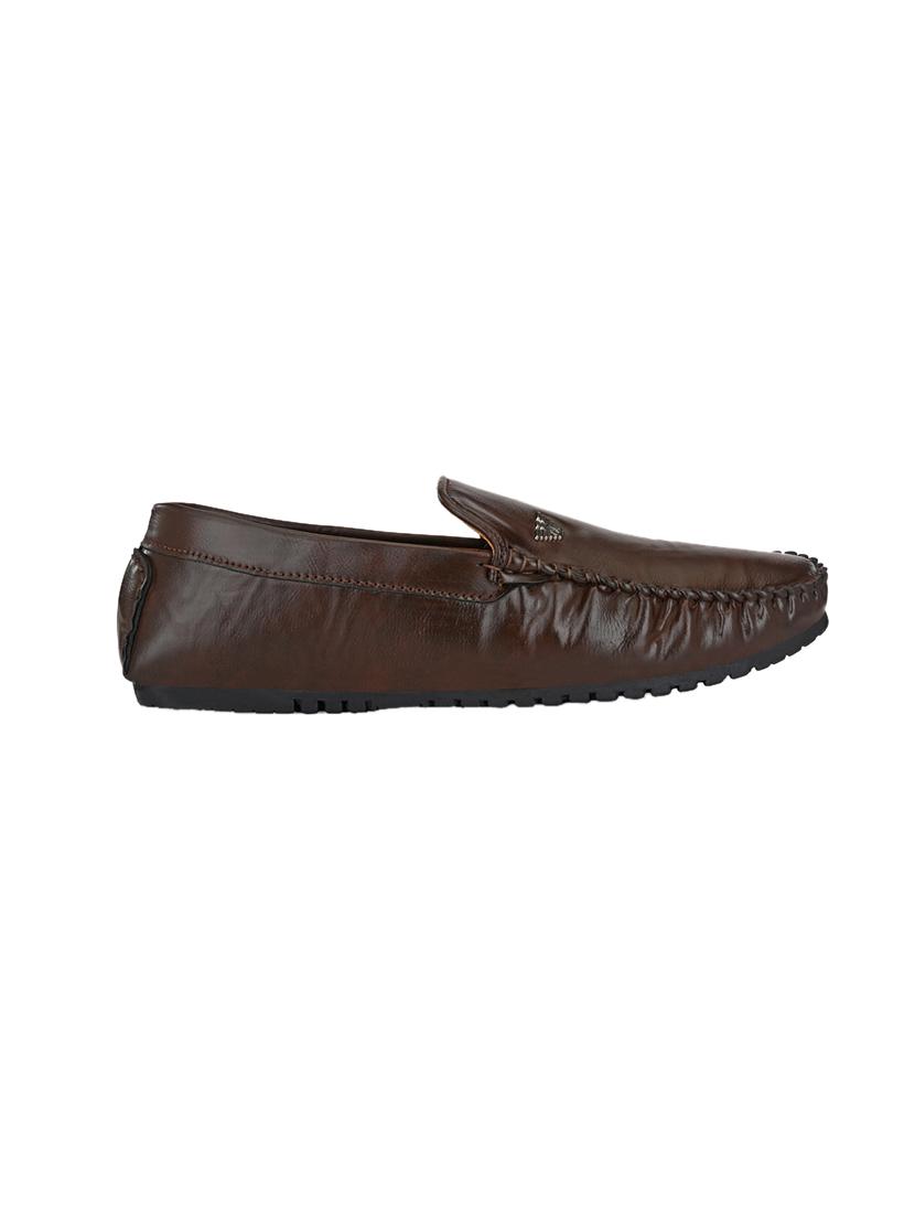 brown slip on loafers - 17328029 -  Standard Image - 1