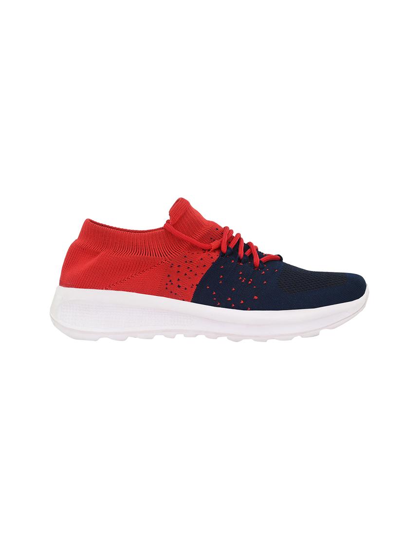 navy lace up sport shoes - 17328041 - Standard Image - 1