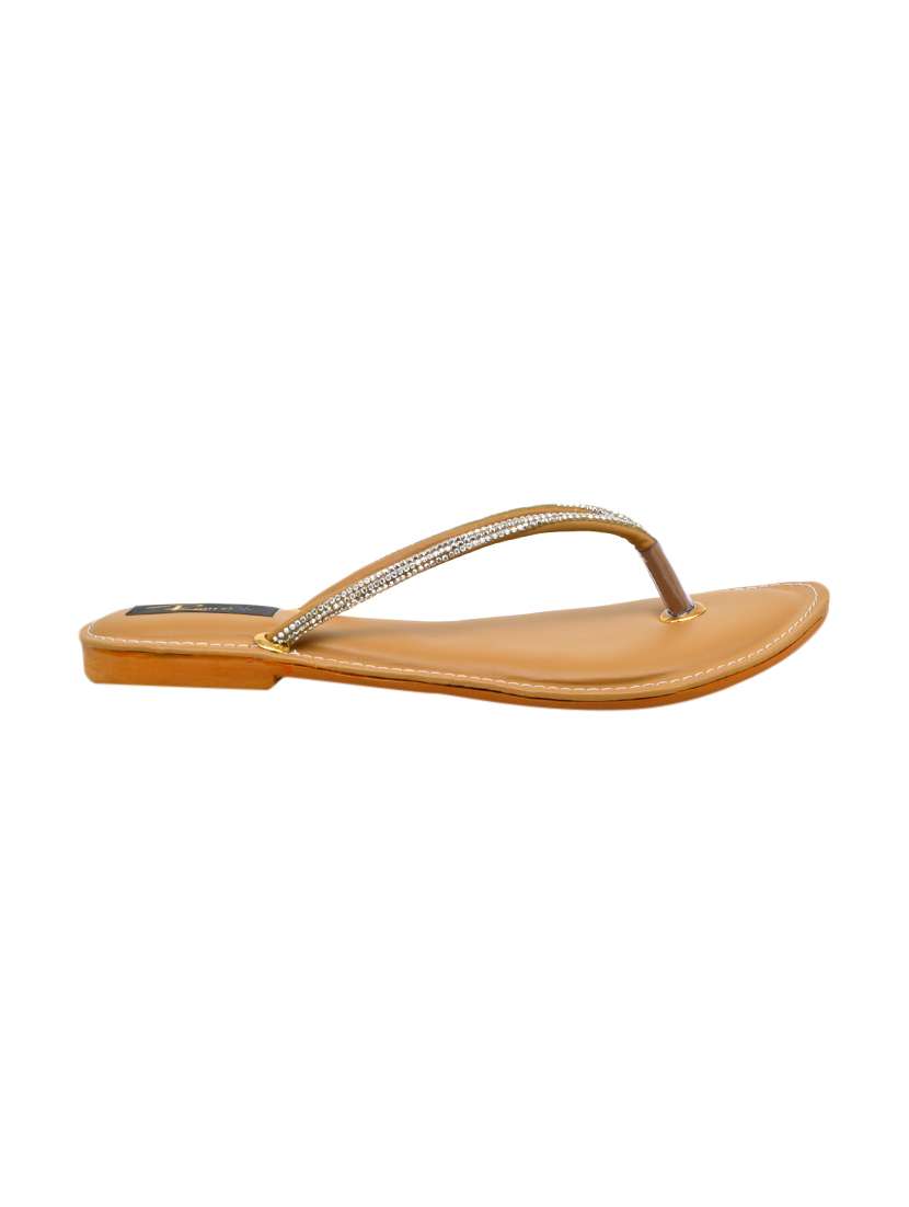 beige toe separator sandal - 17334001 -  Standard Image - 1