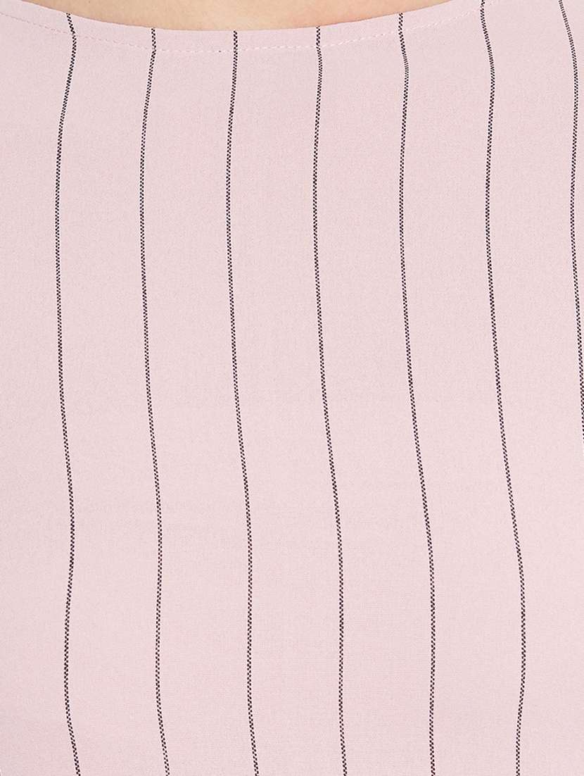 women's shift striped dress - 17334040 - Standard Image - 4