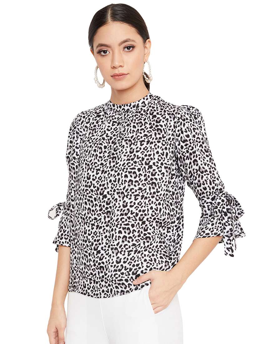 women's straight mock neck top - 17334059 - Standard Image - 1