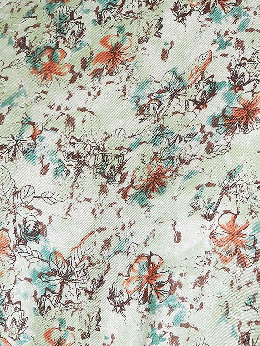 tie front floral jumpsuit  - 17334104 -  Standard Image - 4