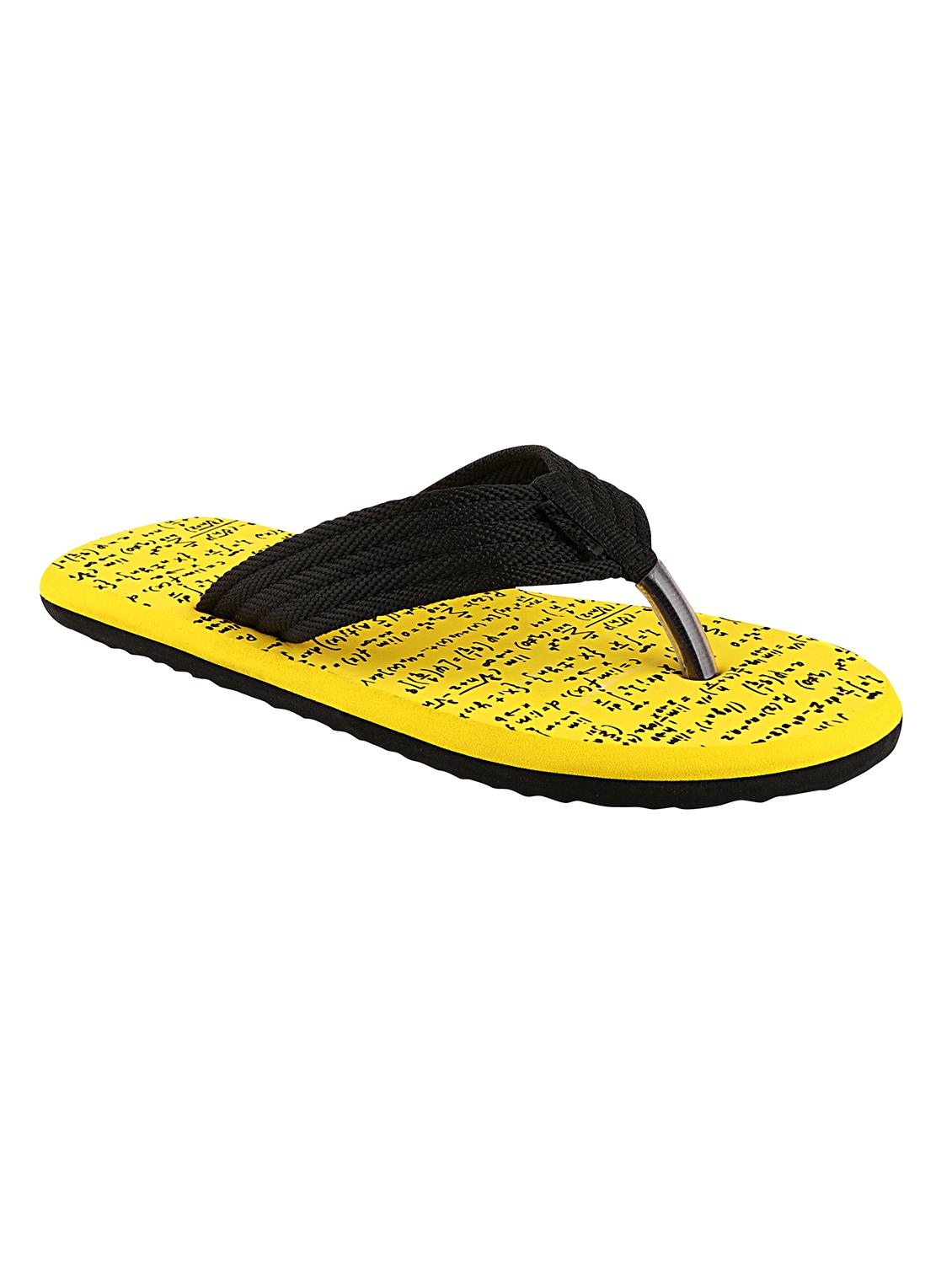 yellow toe separator flip flops - 17335201 - Standard Image - 1