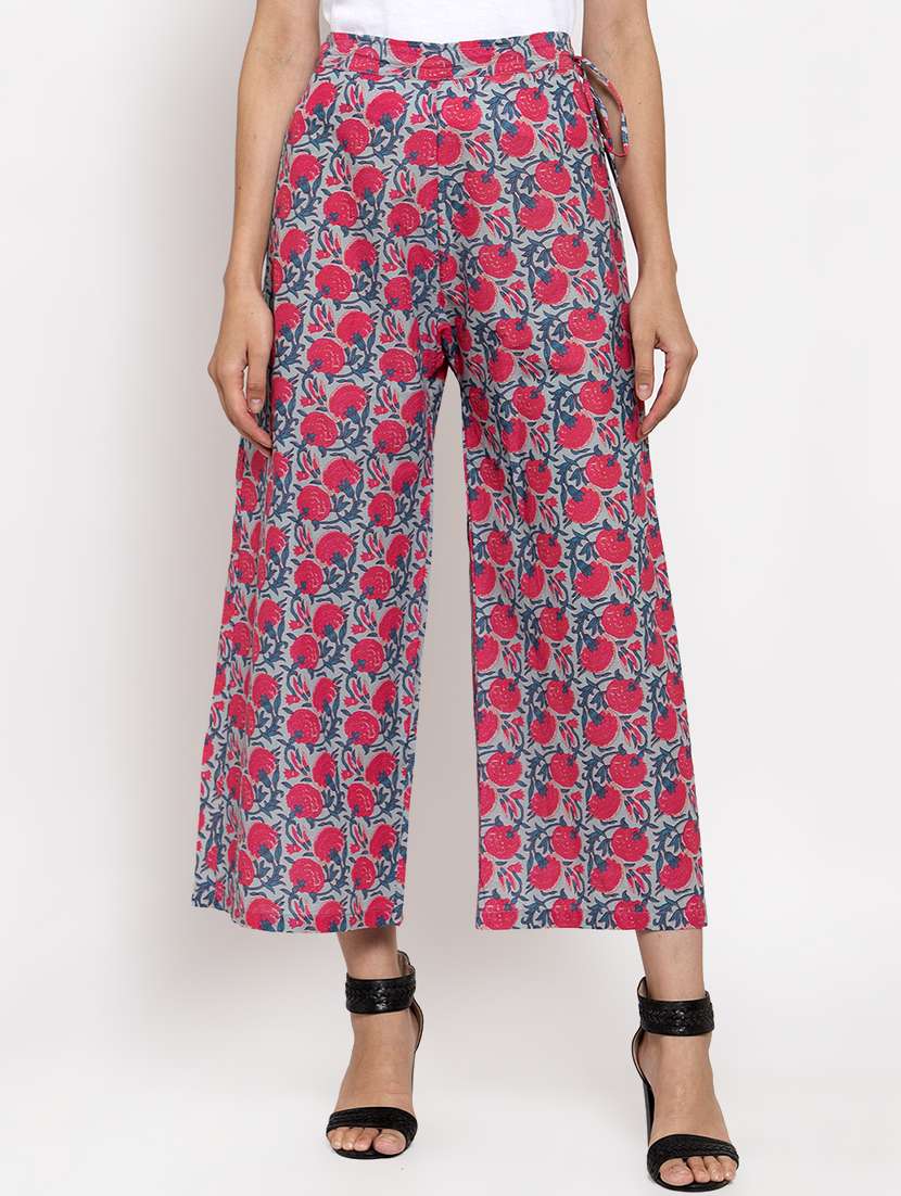 high rise straight palazzo 