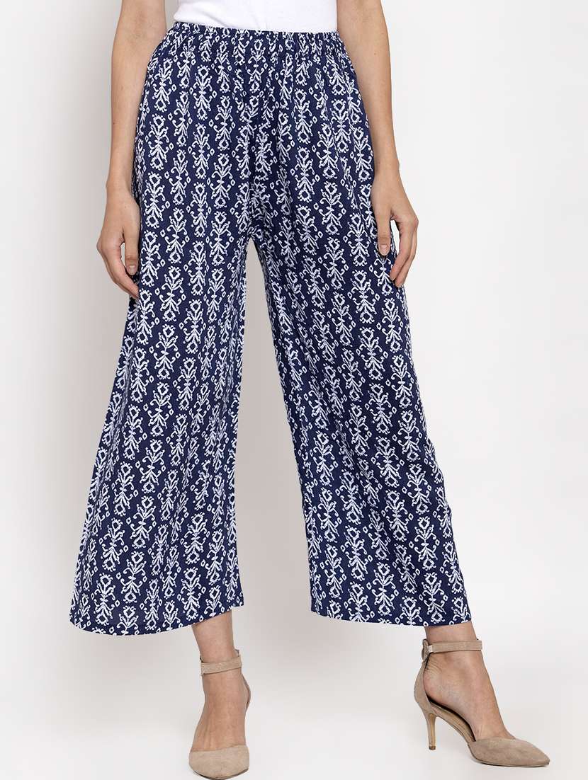 high rise flared palazzo 