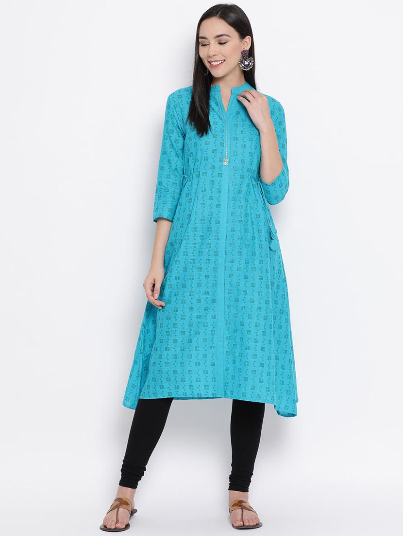 women's high-low kurta - 17336596 - Zoom Image - 0