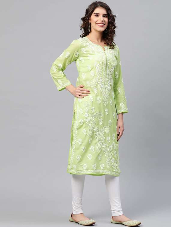 women's straight kurta - 17336762 -  Standard Image - 1