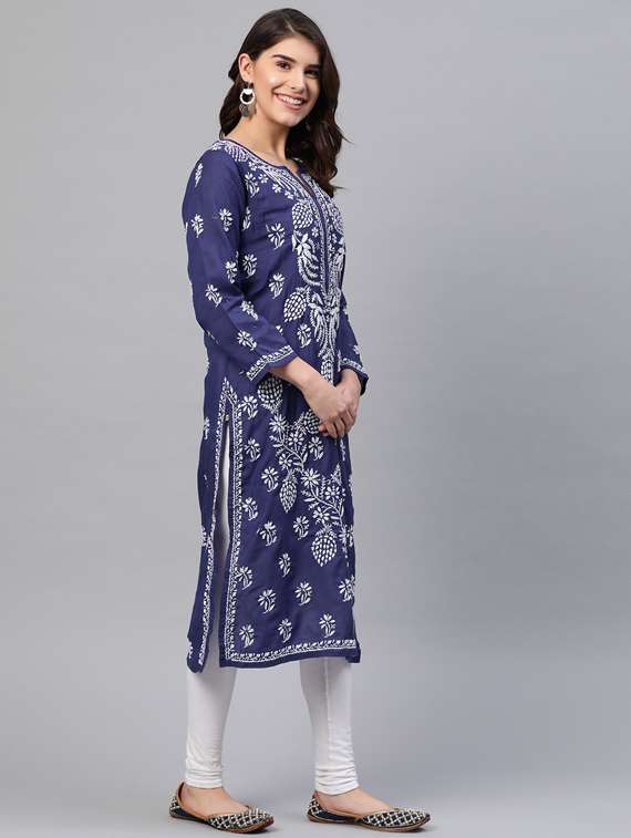 women's straight kurta - 17336766 -  Standard Image - 1