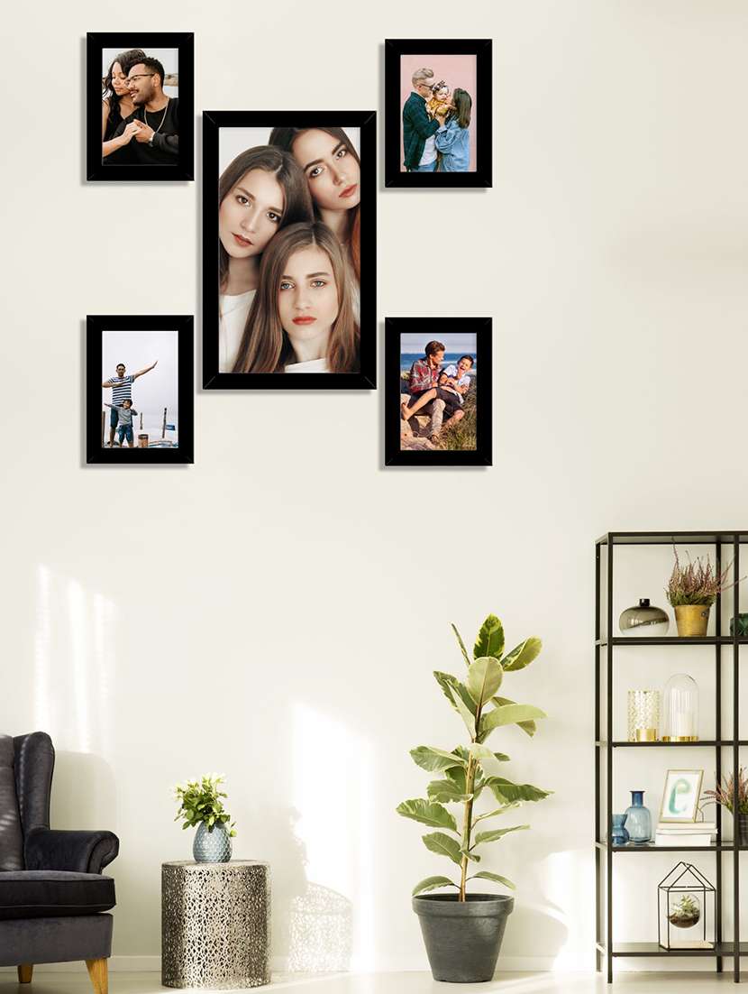 wood framed with acrylic glass photo frame (pack of 5)