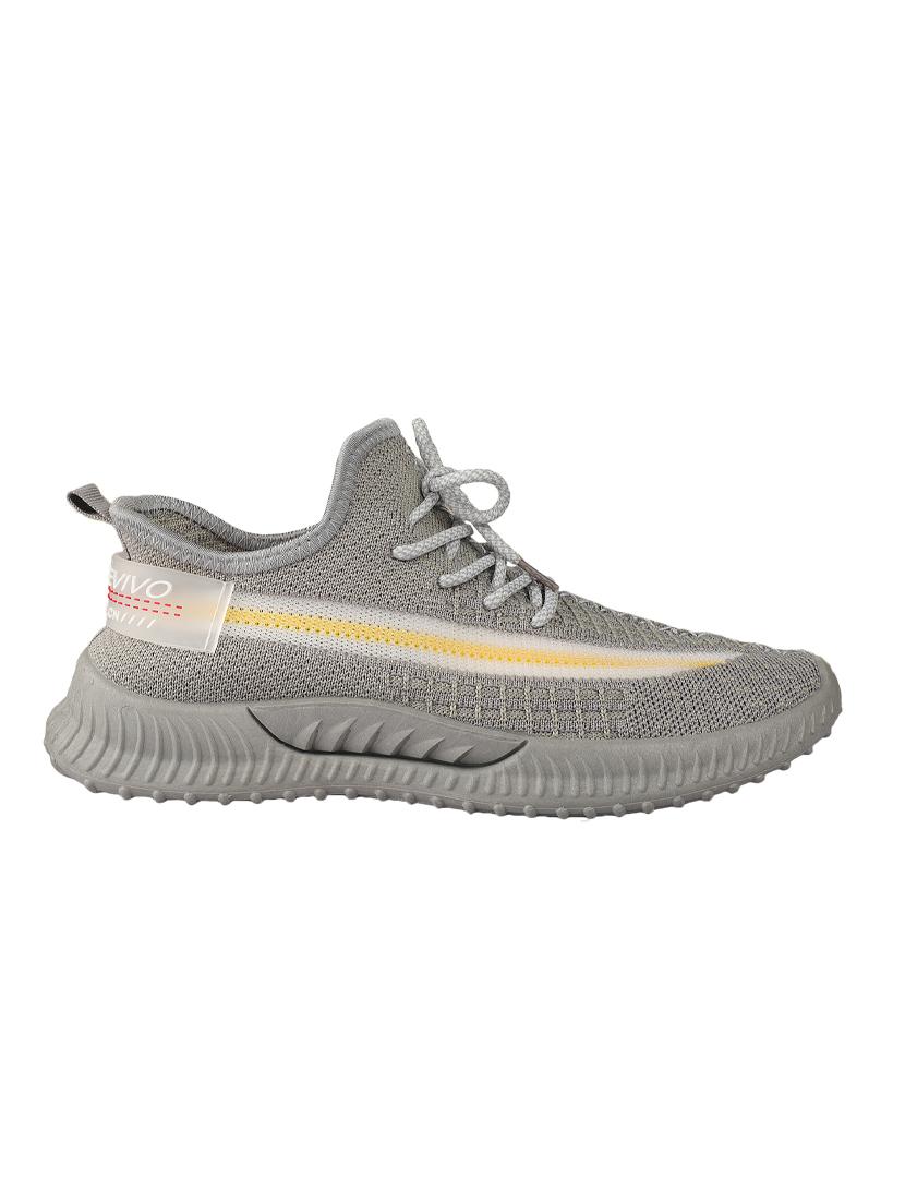 grey lace up  sport shoes - 17340106 -  Standard Image - 1