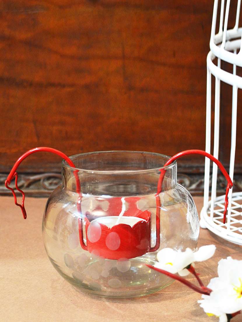 color palette tea light holder