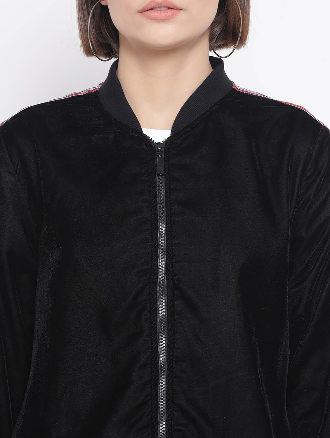 side tape bomber jacket - 17341443 - Standard Image - 4