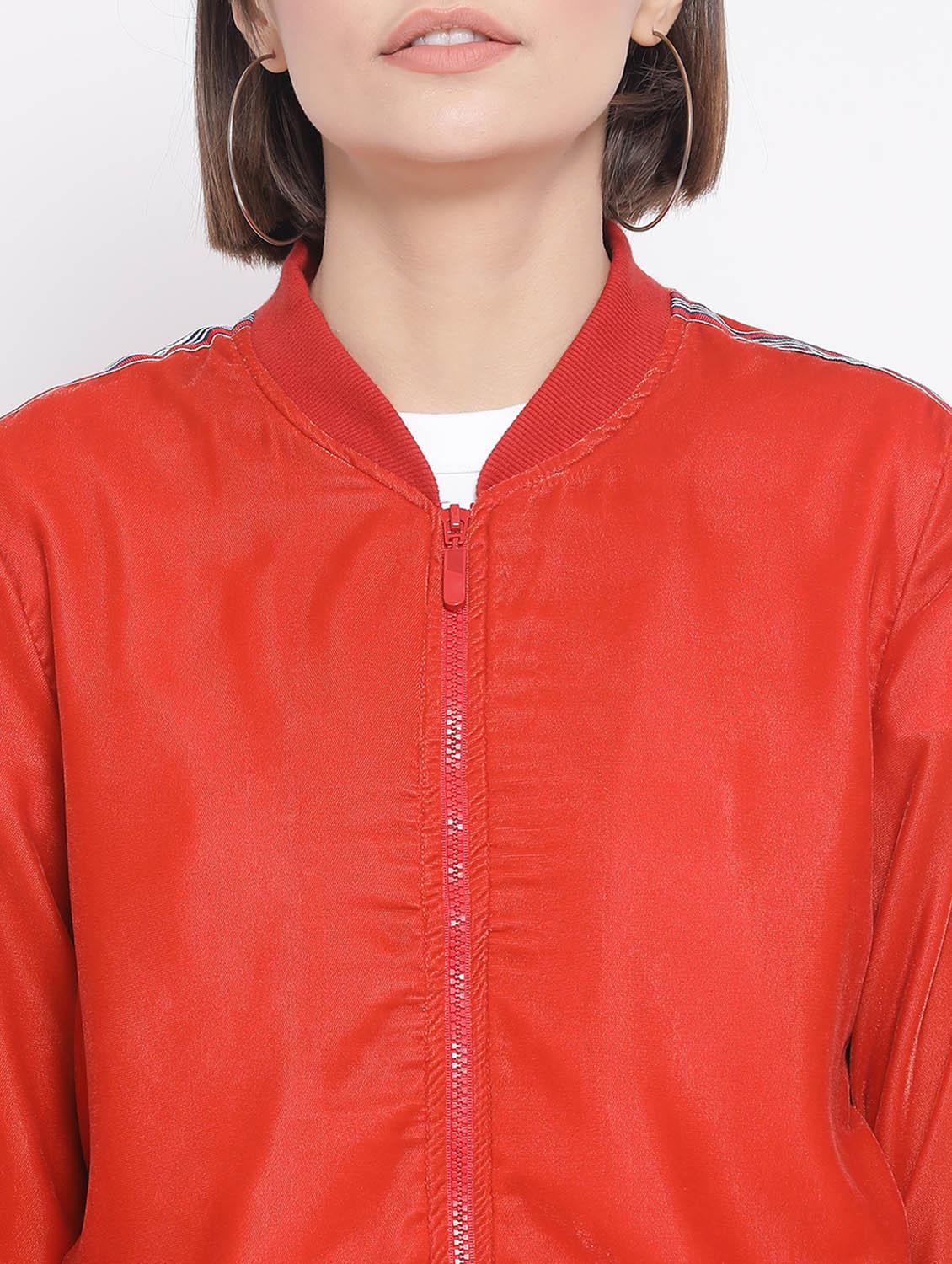 side tape bomber jacket - 17341446 - Standard Image - 4