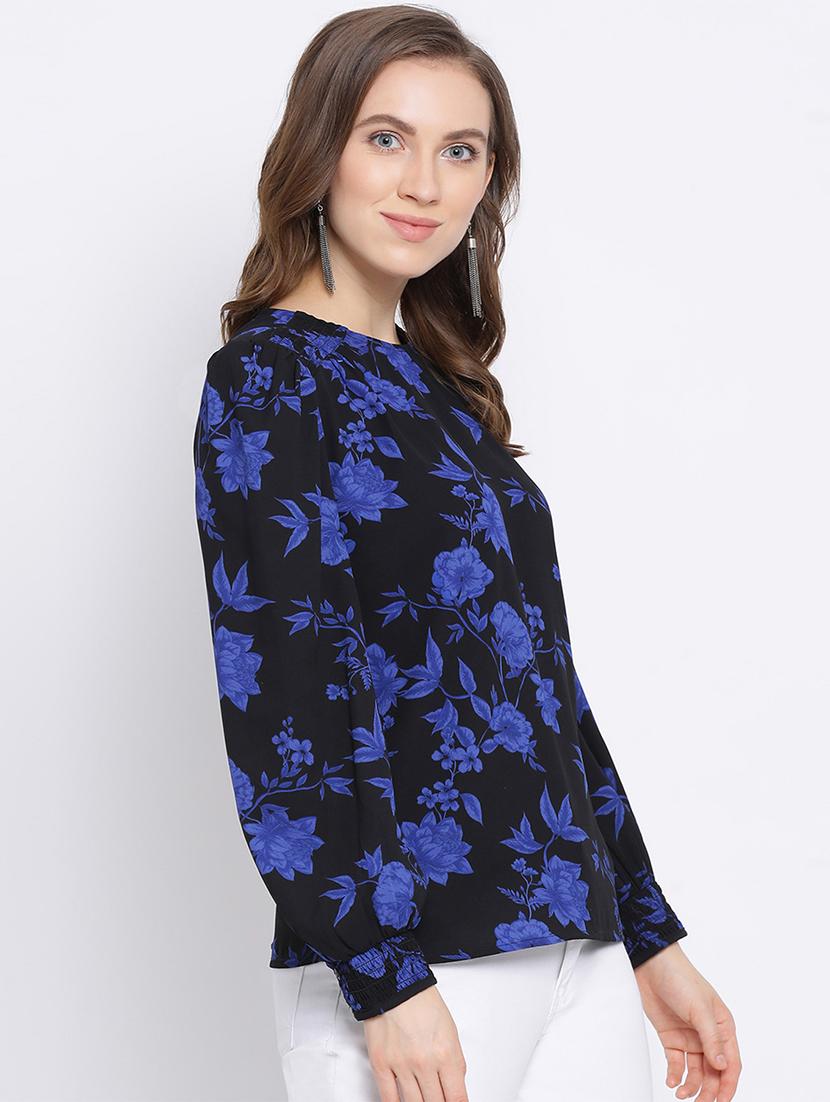 women's straight crew neck top - 17341785 - Standard Image - 1