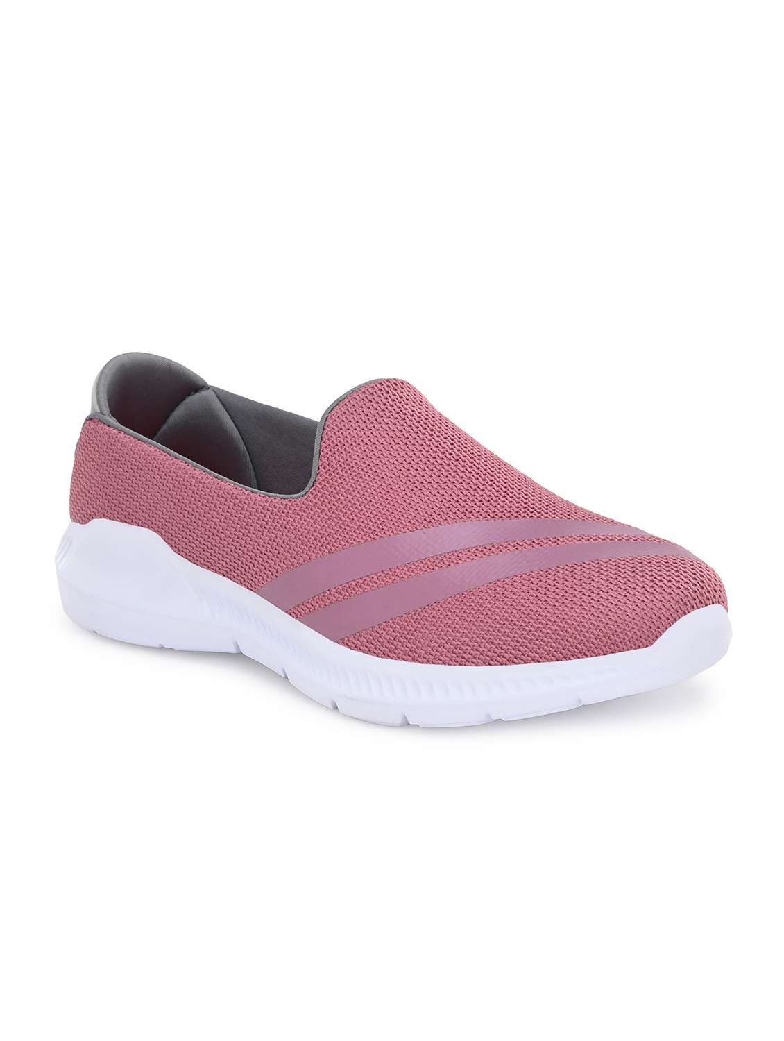 pink slip on sports shoes