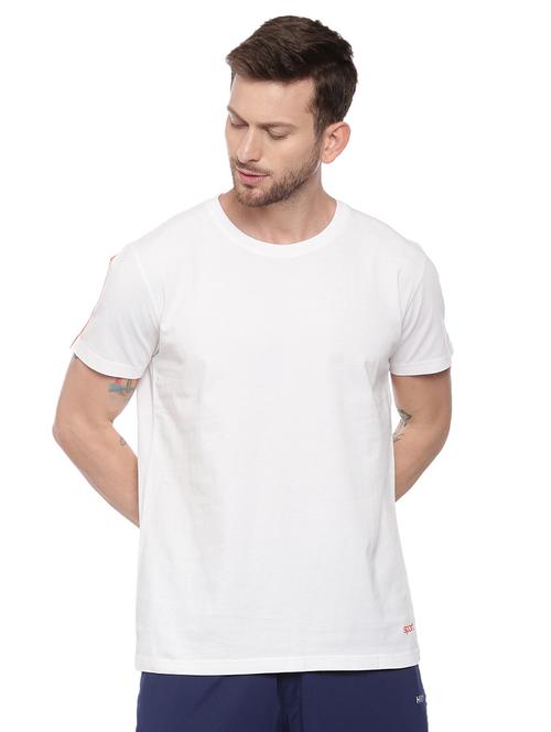 white solid t-shirt - 17342239 -  Standard Image - 0