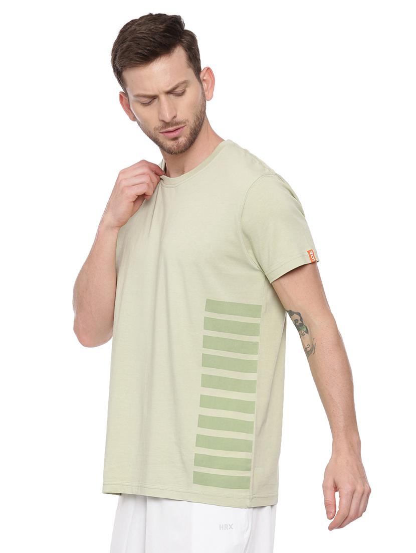 olive green front print t-shirt - 17342247 -  Standard Image - 1